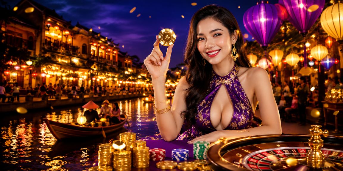 Không khí cá cược sôi động tại Hội An với đèn lồng rực rỡ về đêm